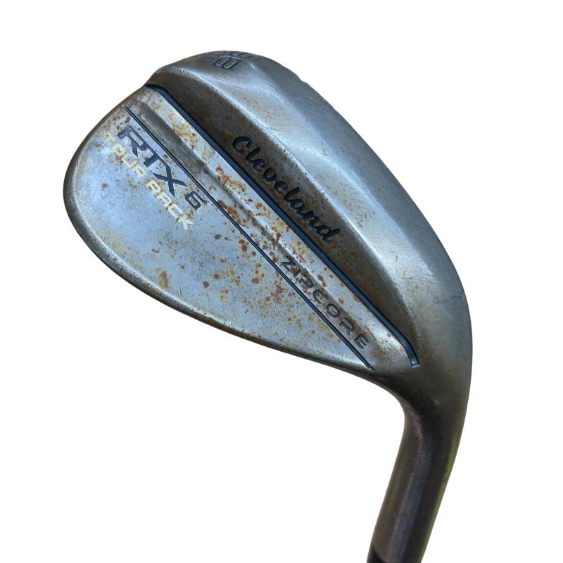 【中古】 クリーブランド Cleveland RTX-6 ZIPCORE 周遊旅行仕合わせ(否メッキ) 58°/10° MID ウェッジ WG Dynamic Gold (フレックスS) メンズ 成人男性用 右利き 右用 D価値づける ゴルフ野球クラブ