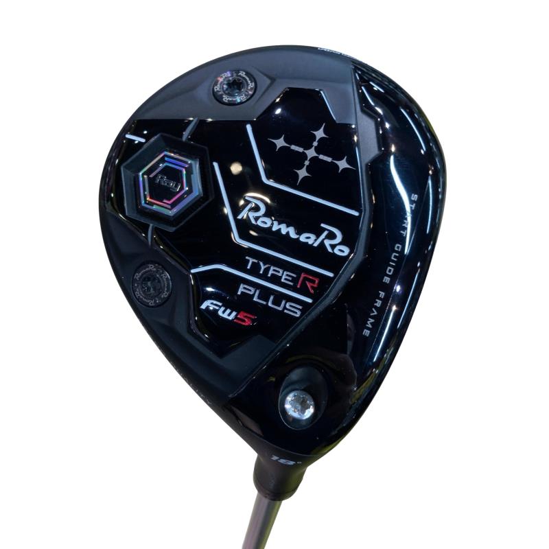 【中古】 RomaRo RomaRo Ray TYPE R PLUS 18° フェアウェイウッド FW 純正特注シャフト (フレックスR) メンズ 男性用 右利き 右用 Bランク ゴルフクラブ