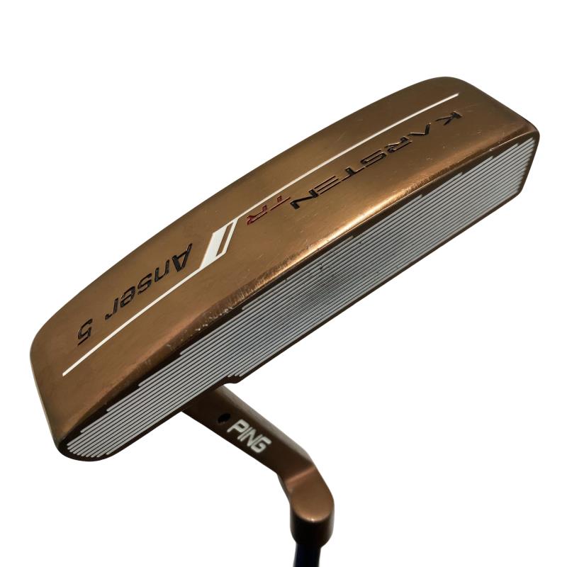 【中古】 ピン KARSTEN TR Anser 5(長さ調整機能付き) パター PT スチール (フレックスその他) メンズ 男性用 右利き 右用 Cランク ゴルフクラブ