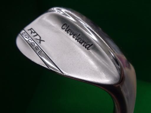 【中古】 クリーブランド Cleveland RTX ZIPCORE ツアーサテン 54°/10° MID ウェッジ WG 純正特注シャフト (フレックスS) メンズ 男性用 右利き 右用 Cランク ゴルフクラブ