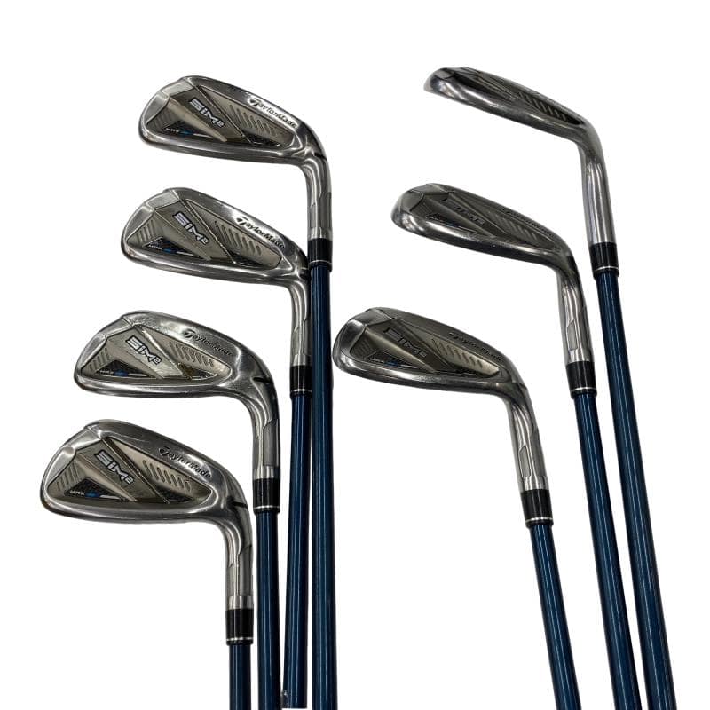 【中古】 仕立て屋お手伝いさん SIM2 MAX  7S アイアン仕掛ける IR TENSEI BLUE TM60(SIM2 IR) (フレックスS) メンズ 成人男性用 右利き 右用 C価値づける ゴルフ野球クラブ