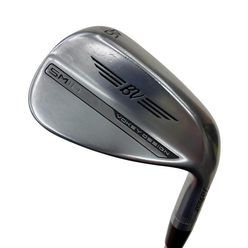 【中古】 タイトリスト VOKEY SPIN MILLED SM10 ツアークロム 46°/10°F ウェッジ WG NS PRO 950GH neo (フレックスS) メンズ 男性用 右利き 右用 Cランク ゴルフクラブ