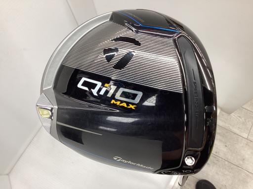 【中古】 テーラーメイド Qi10 MAX 10.5° ドライバー DR Diamana BLUE TM50(Qi10 DR) (フレックスR) メンズ 男性用 右利き 右用 Cランク ゴルフクラブ