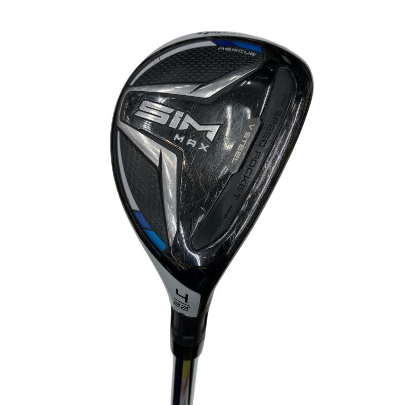 【中古】 テーラーメイド SIM MAX U4 ユーティリティ UT KBS MAX85 JP (フレックスS) メンズ 男性用 右利き 右用 Cランク ゴルフクラブ