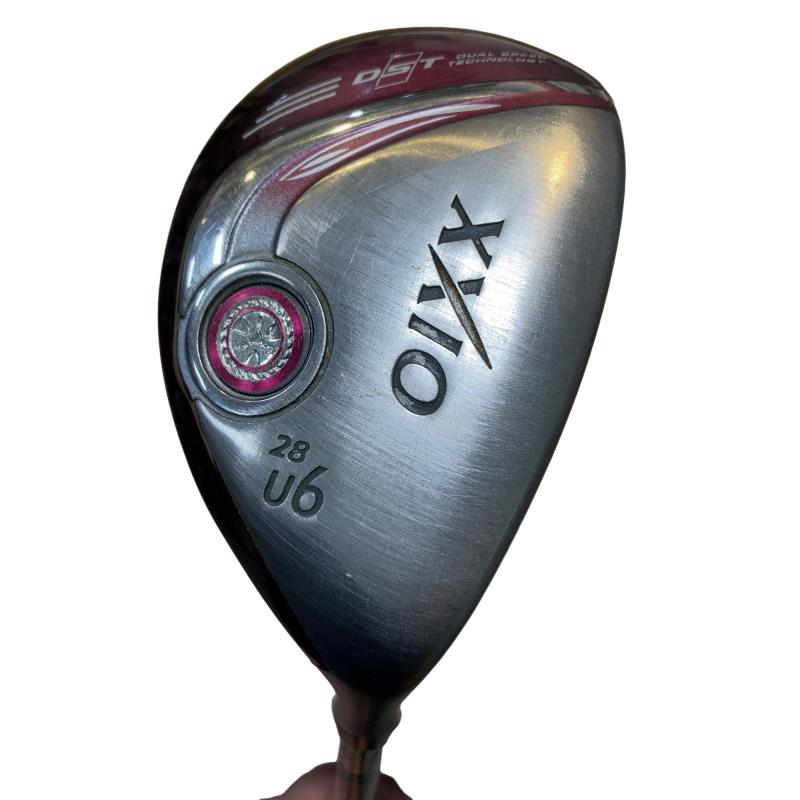 【中古】 ダンロップ XXIO(2016) U6(ボルドー) レディース ユーティリティ UT XXIO MP900L(ユーティリティ)ボルドー (フレックスL) レディース 女性用 右利き 右用 Cランク ゴルフクラブ