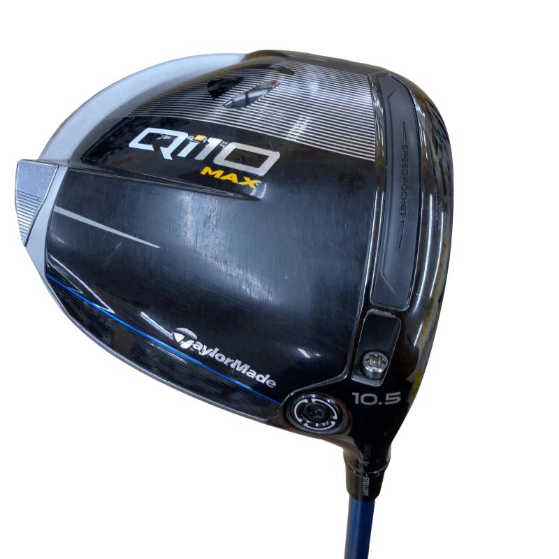 【中古】 テーラーメイド Qi10 MAX 10.5&deg; ドライバー DR リシャフト (フレックスその他) メンズ 男性用 右利き 右用 Cランク ゴルフクラブ｜ゴルフパートナー 中古クラブ店