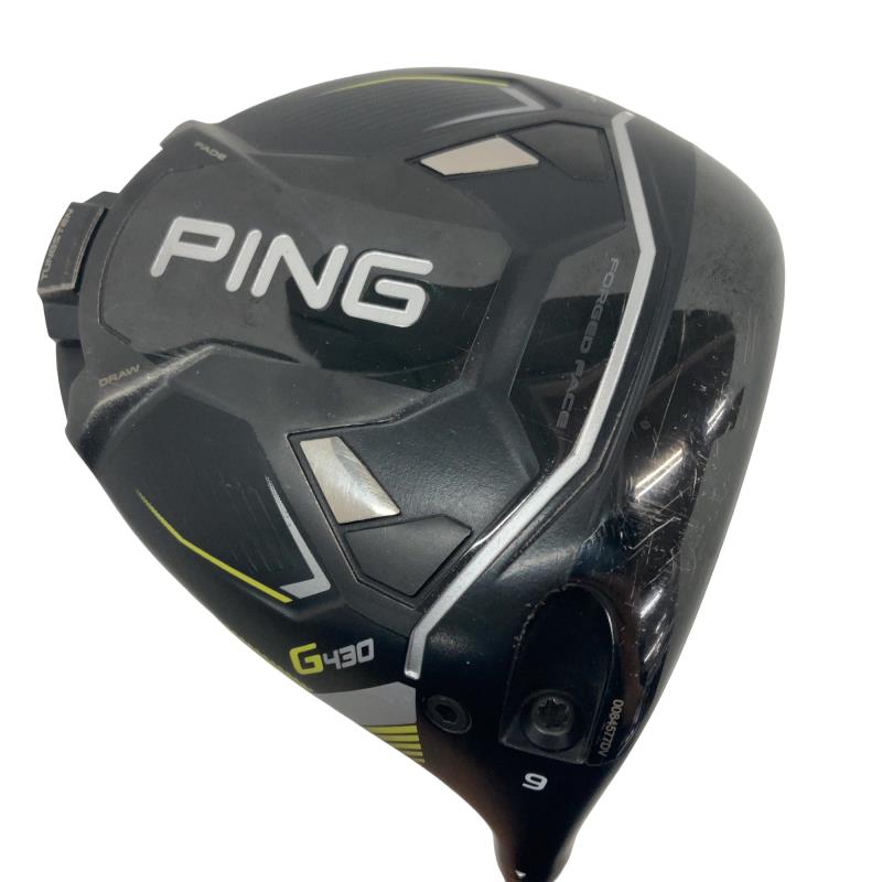 【中古】 ピン G430 MAX  9° １番ウッド DR ALTA J CB BLACK(DR) (フレックスS) メンズ 成人男性用 右利き 右用 C位置づける ゴルフ野球クラブ