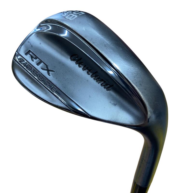 【中古】 クリーブランド Cleveland RTX ZIPCORE 黒いこと繻子 58°/06° LOW ウェッジ WG Dynamic Gold (フレックスS) メンズ 成人男性用 右利き 右用 C序列付ける ゴルフ野球クラブ