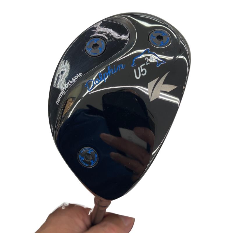 【中古】 キャスコ Dolphin Utility DU-122 ブラック U5 ユーティリティ UT ATTAS MB-HY55 (フレックスR) メンズ 男性用 右利き 右用 Cランク ゴルフクラブ