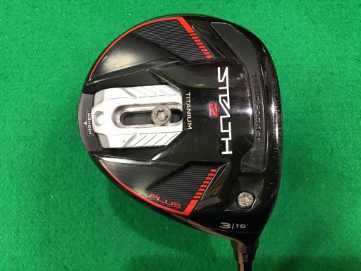 【中古】 テーラーメイド STEALTH2 PLUS 3W フェアウェイウッド FW 純正特注シャフト (フレックスS) メンズ 男性用 右利き 右用 Cランク ゴルフクラブ