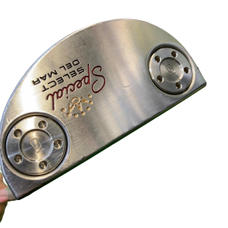 【中古】 タイトリスト SCOTTY CAMERON Special select DEL MAR 34インチ パター PT スチール (フレックスその他) メンズ 男性用 右利き 右用 Cランク ゴルフクラブ｜ゴルフパートナー 中古クラブ店