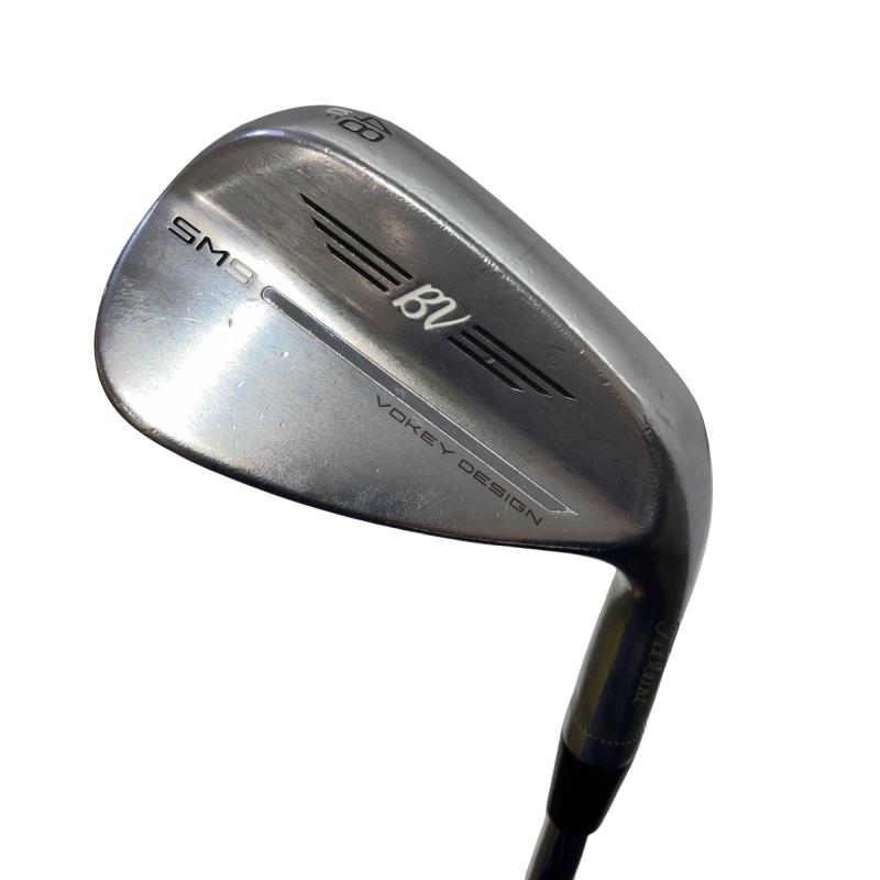 【中古】 タイトリスト VOKEY SPIN MILLED SM9 ツアークロム 48°/10°F ウェッジ WG BV 105 (フレックスその他) メンズ 男性用 右利き 右用 Cランク ゴルフクラブ
