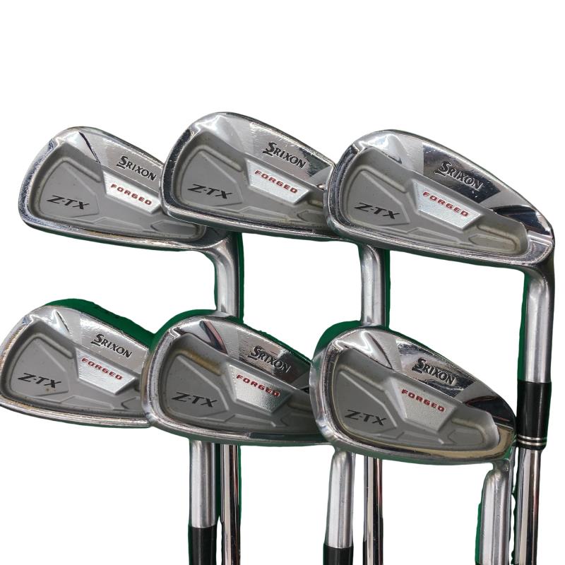 【中古】 ダンロップ SRIXON Z-TX(2011) 6S アイアンセット IR Dynamic Gold (フレックスS) メンズ 男性用 右利き 右用 Dランク ゴルフクラブ