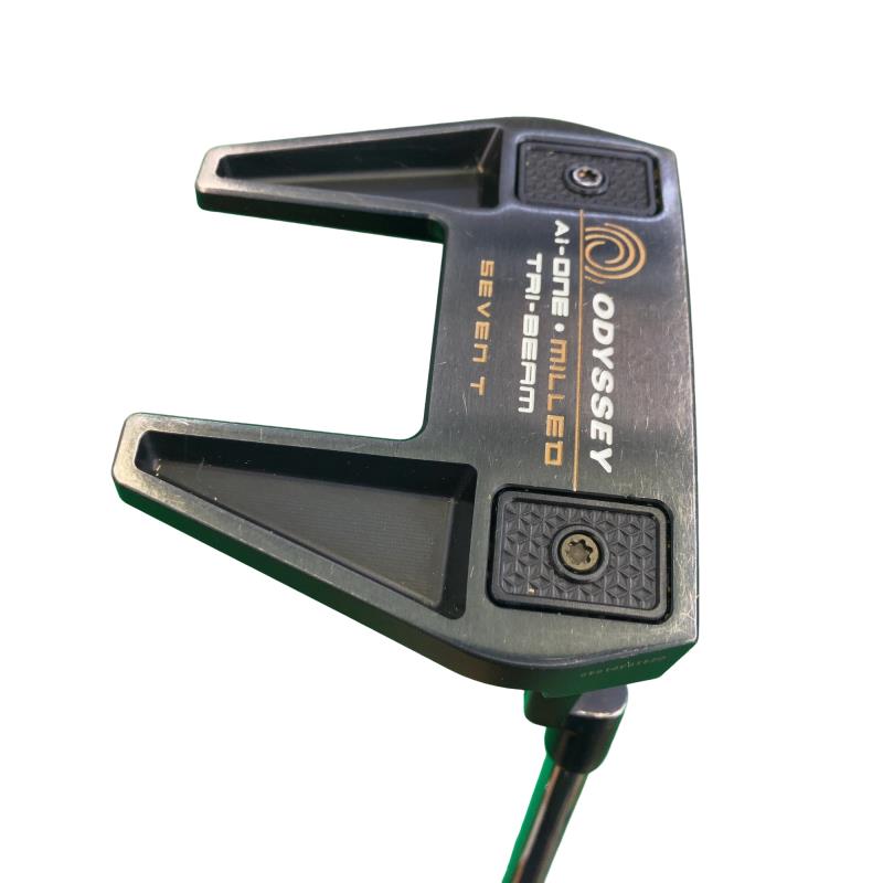 【中古】 オデッセイ Ai-ONE・MILLED TRI-BEAM SEVEN T 34インチ パター PT STROKE LAB 90 スチール (フレックスその他) メンズ 男性用 右利き 右用 Dランク ゴルフクラブ