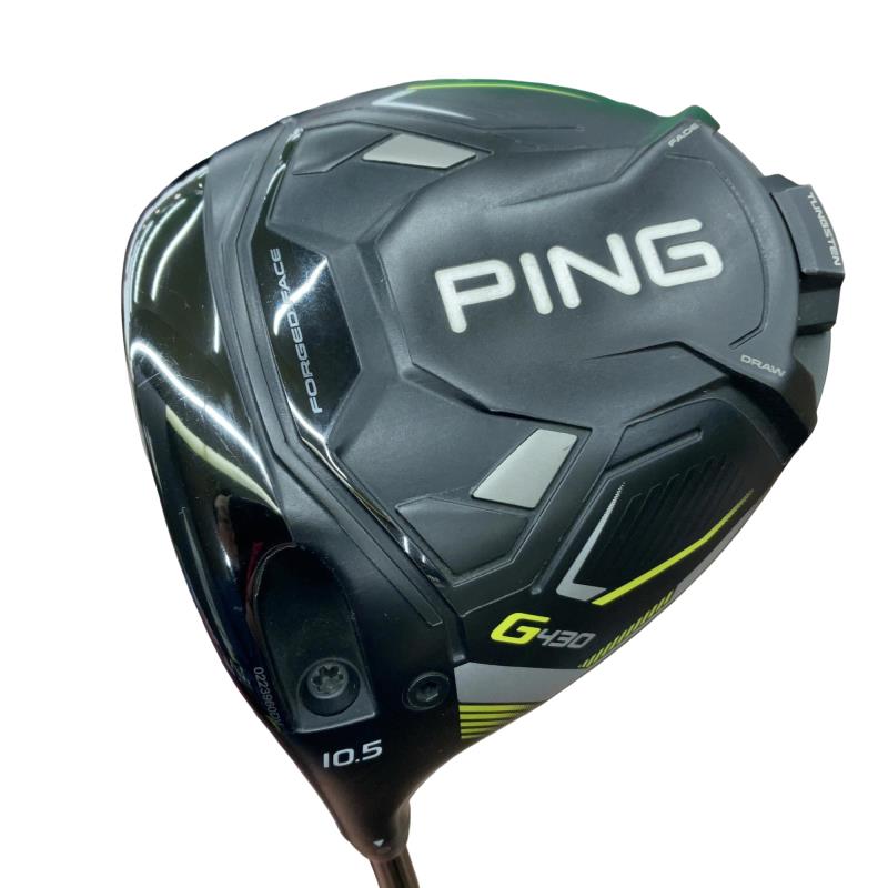 【中古】 ピン G430 LST 10.5° レフティ １番ウッド DR ALTA J CB BLACK(DR) (フレックスSR) メンズ 成人男性用 左ぎっちょ レフティ 左用 C序列付ける ゴルフ野球クラブ