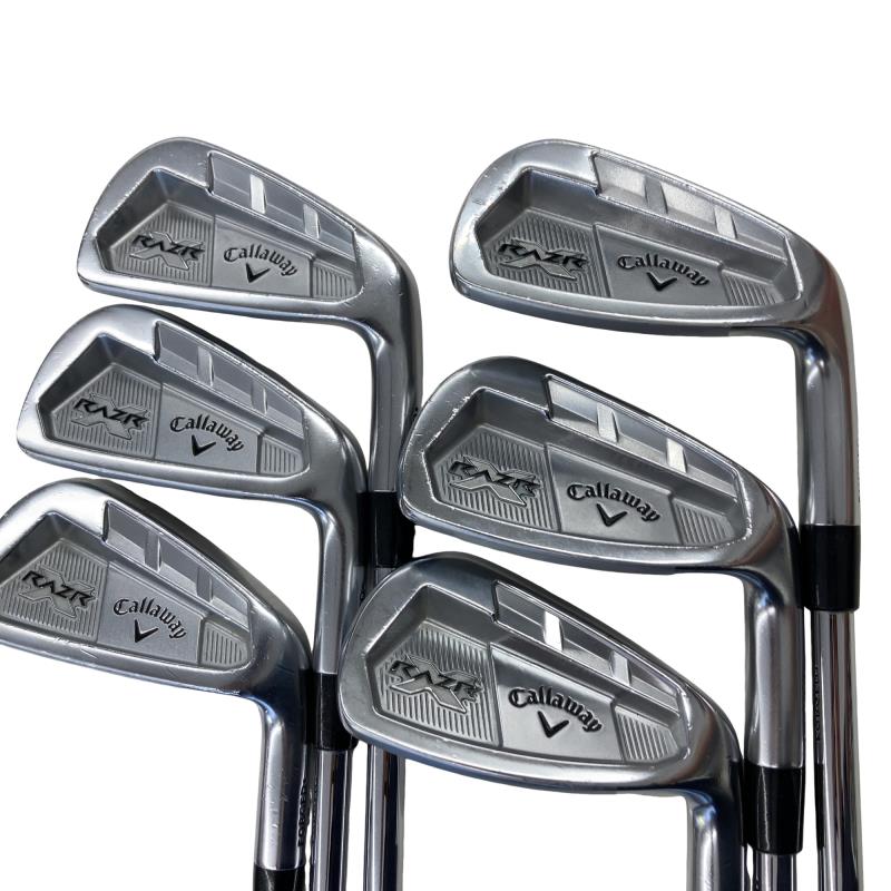 【中古】 キャロウェイ RAZR X FORGED 6S アイアン書き割り IR Dynamic Gold (フレックスS) メンズ 成人男性用 右利き 右用 C位置づける ゴルフ野球クラブ