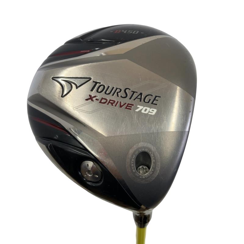 【中古】 ブリヂストン TOURSTAGE X-DRIVE 709 D450 10.5° １番ウッド DR 完全無欠特注立て坑 (フレックスS) メンズ 成人男性用 右利き 右用 C序列付ける ゴルフ野球クラブ