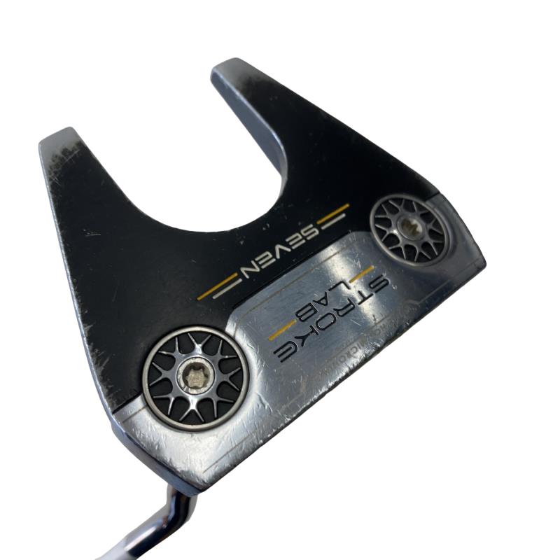 【中古】 オデッセイ STROKE LAB #7 34インチ パター PT スチール (フレックスその他) メンズ 男性用 右利き 右用 Cランク ゴルフクラブ