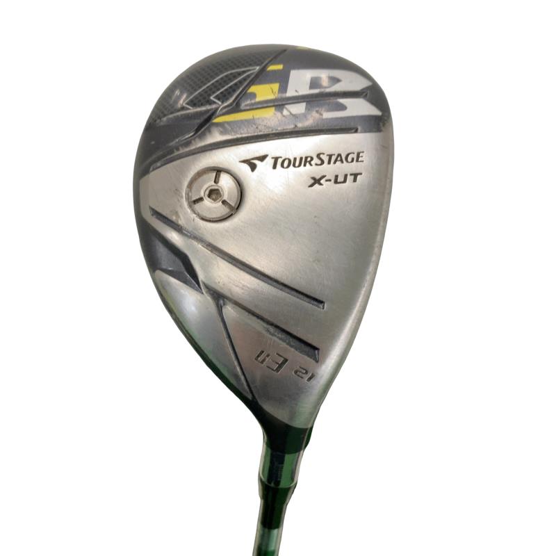 【中古】 ブリヂストン TOURSTAGE X-UT GR(2014) U3 ユーティリティ UT Tour AD B14-03u (フレックスS) メンズ 男性用 右利き 右用 Cランク ゴルフクラブ