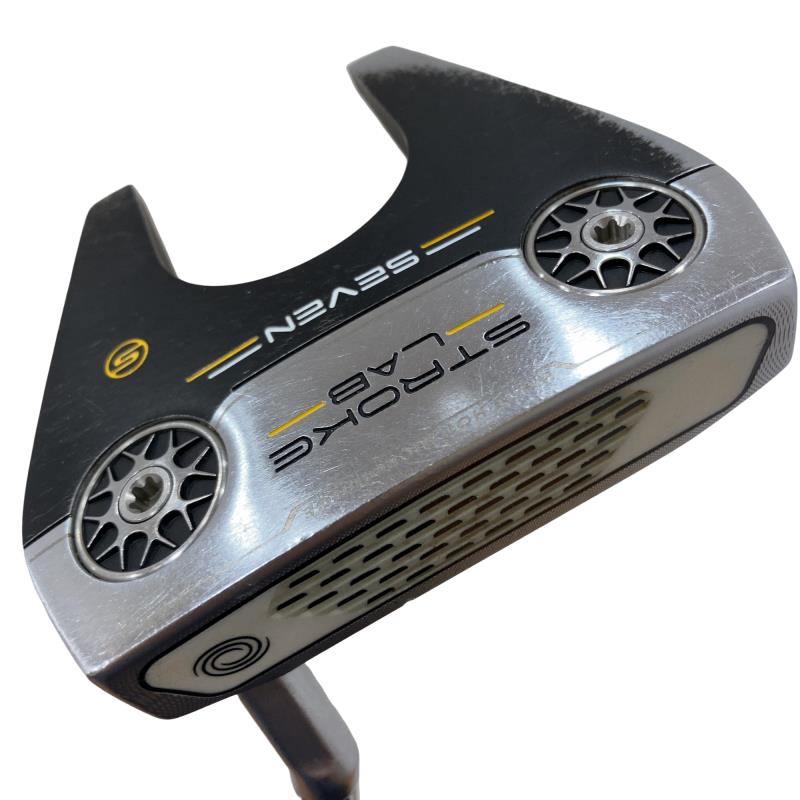 【中古】 オデッセイ STROKE LAB SEVEN S 34in パター PT STROKE LAB (フレックス余分の物) メンズ 成人男性用 右利き 右用 D位置づける ゴルフ野球クラブ