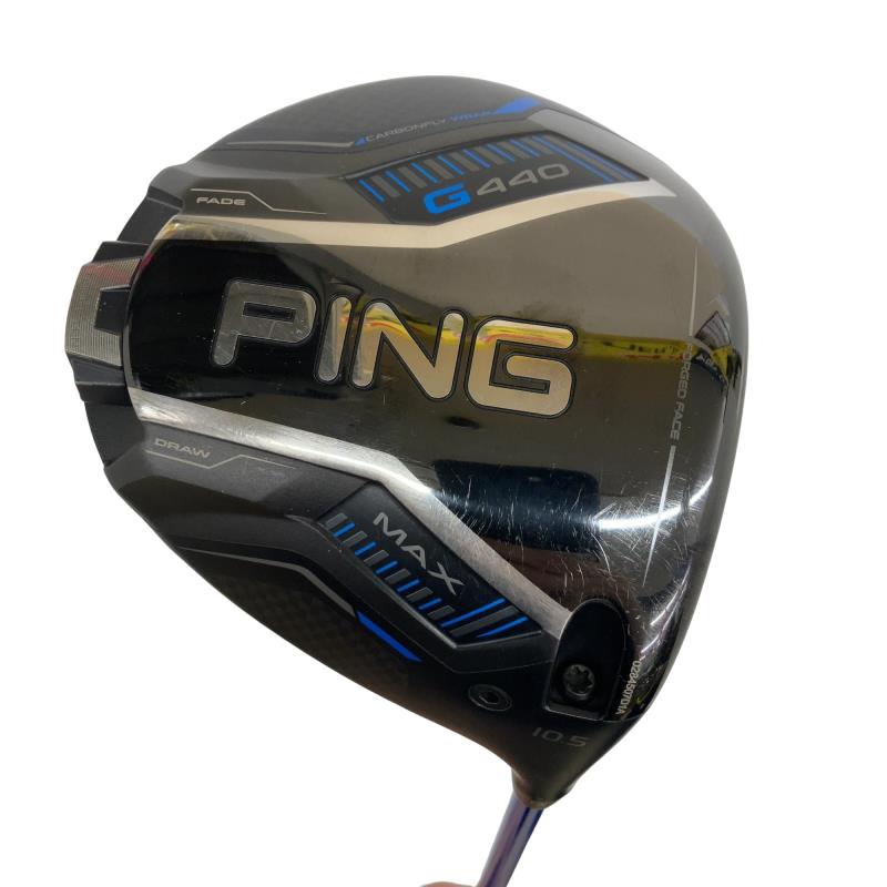 【中古】 ピン G440 MAX 10.5° １番ウッド DR ALTA J CB BLUE(DR) (フレックスSR) メンズ 成人男性用 右利き 右用 C序列付ける ゴルフ野球クラブ
