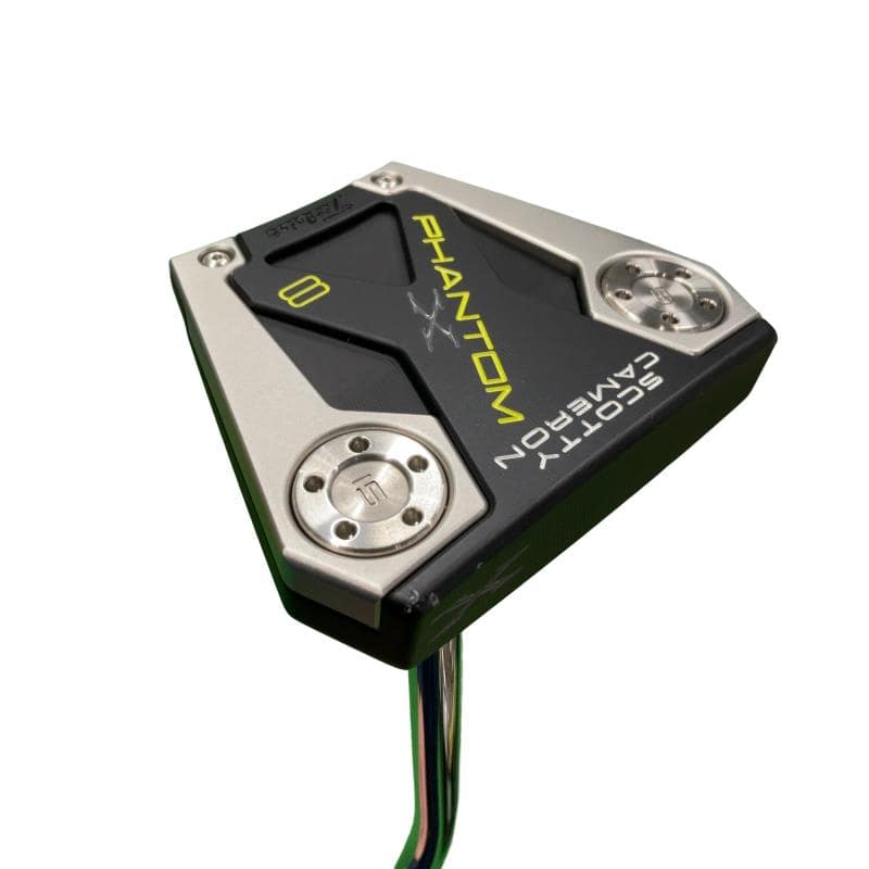 【中古】 タイトリスト SCOTTY CAMERON PHANTOM X 8 34in パター PT スチール写真 (フレックス余分の物) メンズ 成人男性用 右利き 右用 C価値づける ゴルフ野球クラブ