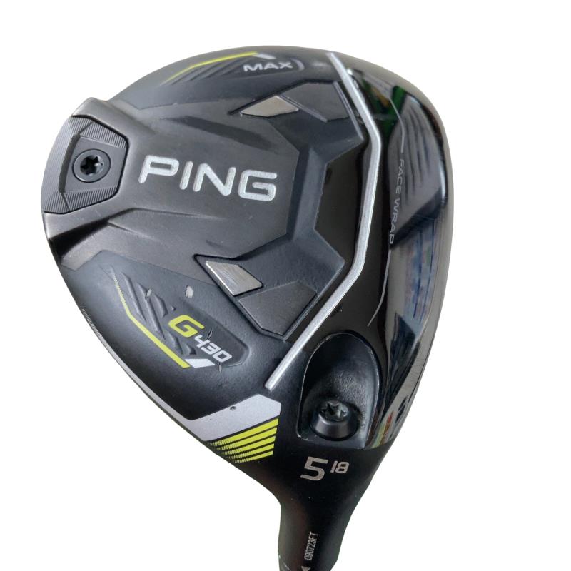 【中古】 ピン G430 MAX 5W フェアウェイウッド FW ALTA J CB BLACK(FW) (フレックスSR) メンズ 成人男性用 右利き 右用 C位置づける ゴルフ野球クラブ