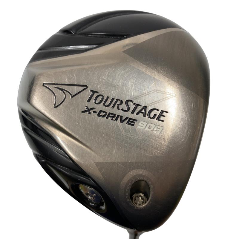 【中古】 ブリヂストン TOURSTAGE X-DRIVE 909 9.5° １番ウッド DR Tour AD GT-6 (フレックスS) メンズ 成人男性用 右利き 右用 C序列付ける ゴルフ野球クラブ