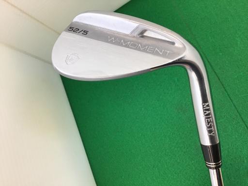 【中古】 マジェスティゴルフ(旧マルマン) MAJESTY W-MOMENT 否メッキQPQ 52°/5° ウェッジ WG NS PRO 950GH neo (フレックスR) メンズ 成人男性用 右利き 右用 C価値づける ゴルフ野球クラブ