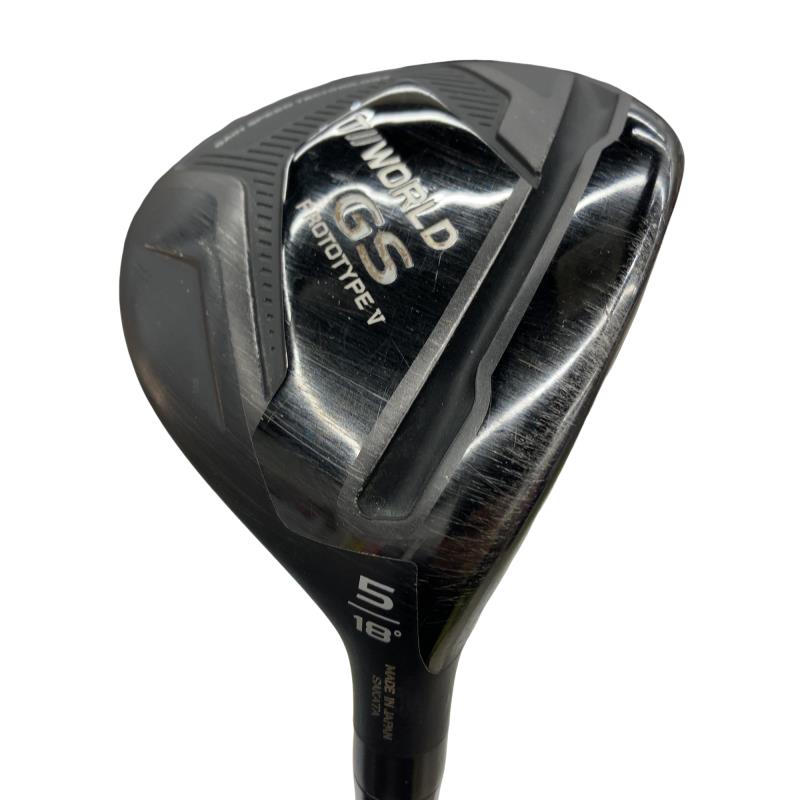 【中古】 本間ゴルフ TOUR WORLD GS PROTOTYPE V 5W フェアウェイウッド FW 純正特注シャフト (フレックスS) メンズ 男性用 右利き 右用 Cランク ゴルフクラブ