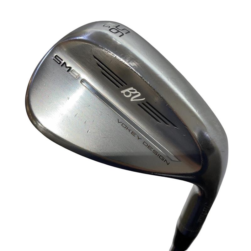 【中古】 タイトリスト VOKEY SPIN MILLED SM9 ツアークロム 56&deg;/10&deg;S ウェッジ WG BV 105 (フレックスその他) メンズ 男性用 右利き 右用 Cランク ゴルフクラブ｜ゴルフパートナー 中古クラブ店