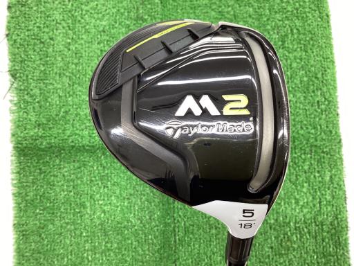 【中古】 テーラーメイド M2(2017) 5W USA フェアウェイウッド FW REAX 55(M2 2017FW) (フレックスR) メンズ 男性用 右利き 右用 Cランク ゴルフクラブ