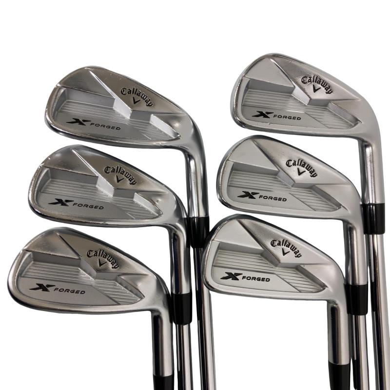 【中古】 キャロウェイ X FORGED(2018) 6S アイアン仕かける IR 完全無欠特注立て坑 (フレックスS) メンズ 成人男性用 右利き 右用 C序列付ける ゴルフ野球クラブ ゴルフ-メンズクラブ-アイアン