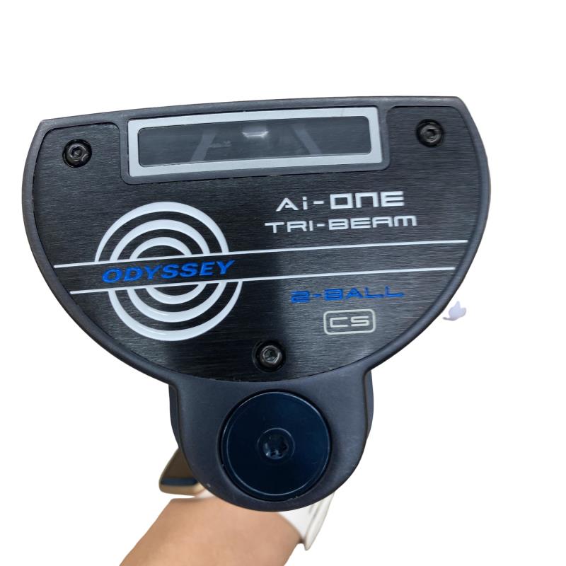 【中古】 オデッセイ Ai-ONE TRI-BEAM 2-BALL CS 33インチ パター PT STROKE LAB 90 スチール (フレックスその他) メンズ 男性用 右利き 右用 Dランク ゴルフクラブ