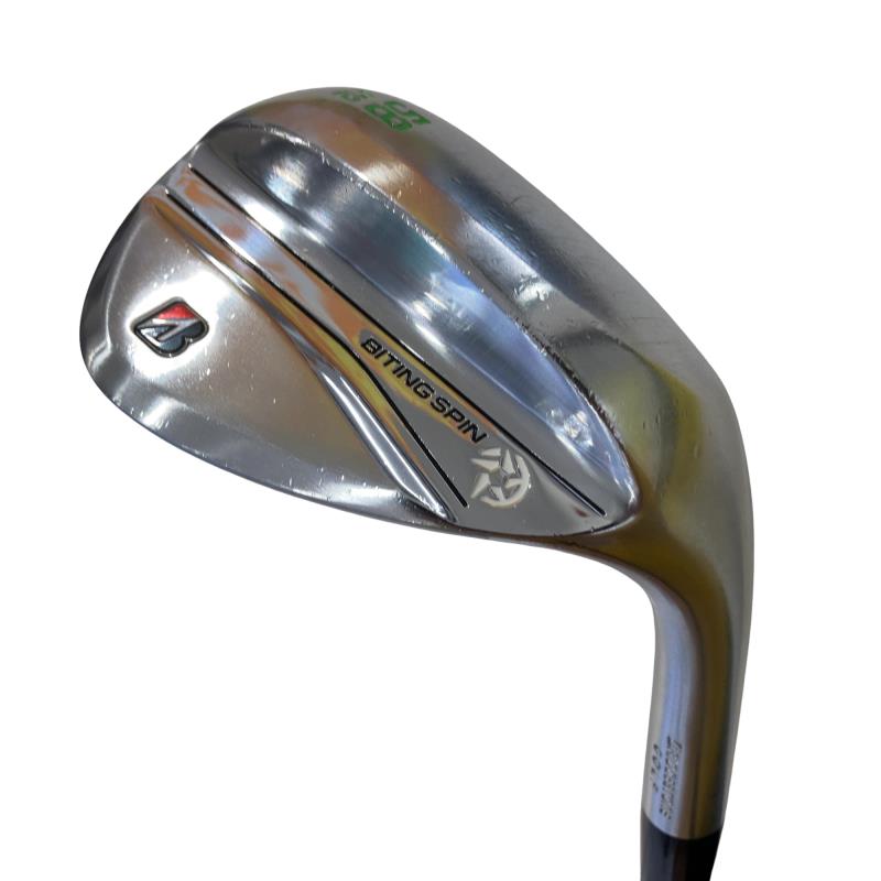 【中古】 ブリヂストン BRIDGESTONE BITING SPIN 58°/12°A ウェッジ WG 純正特注シャフト (フレックスS) メンズ 男性用 右利き 右用 Cランク ゴルフクラブ|ゴルフパートナー 中古クラブ店