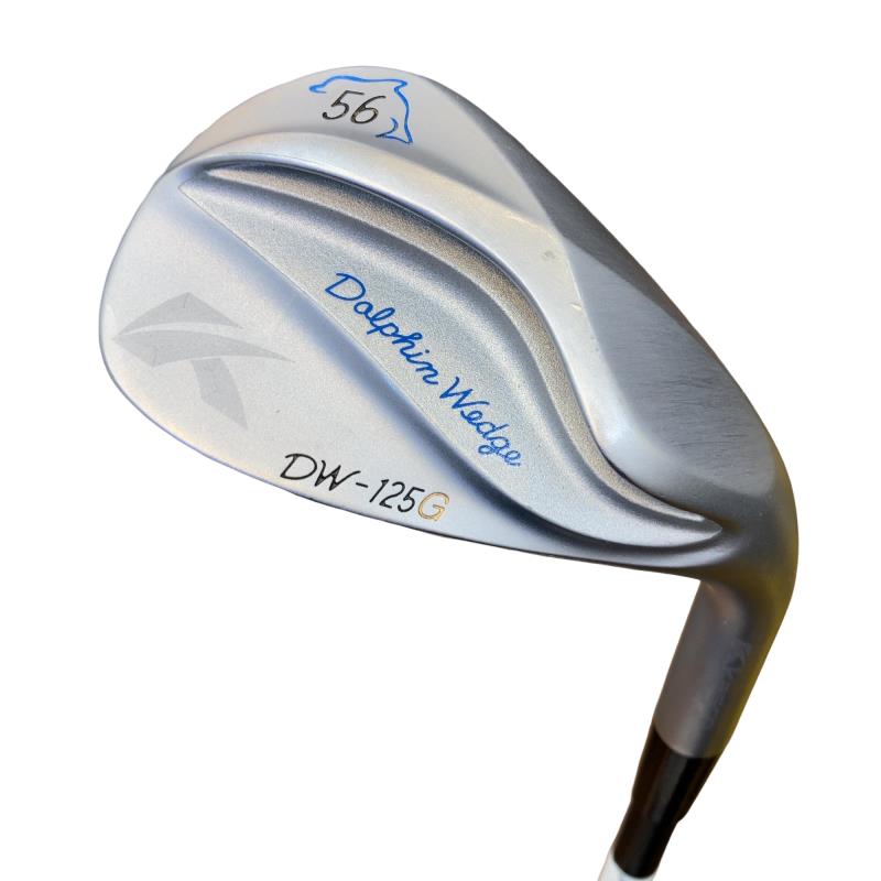 【中古】 キャスコ Dolphin Wedge DW-125G シルバー 56° ウェッジ WG Dolphin DP-231 (フレックスその他) メンズ 男性用 右利き 右用 Cランク ゴルフクラブ