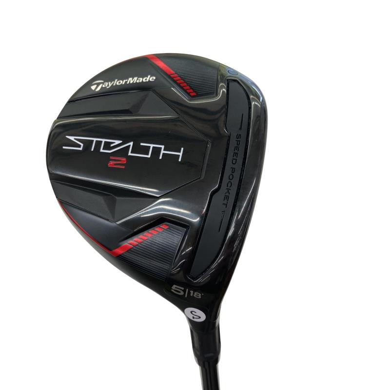 【中古】 テーラーメイド STEALTH2 5W フェアウェイウッド FW 純正特注シャフト (フレックスS) メンズ 男性用 右利き 右用 Cランク ゴルフクラブ