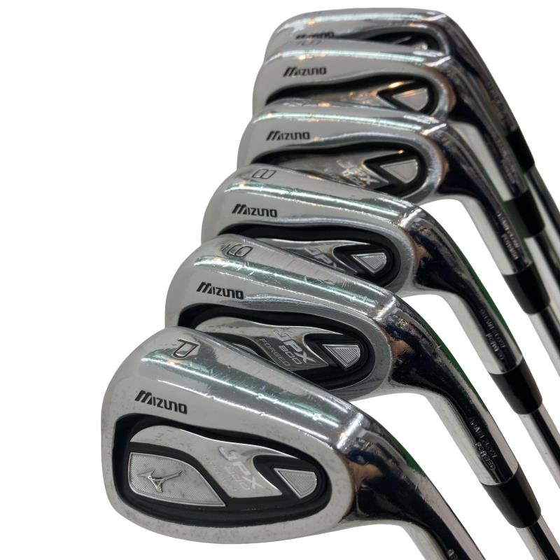 【中古】 ミズノ JPX 800 FORGED 6S アイアンセット IR 純正特注シャフト (フレックスX) メンズ 男性用 右利き 右用 Dランク ゴルフクラブ