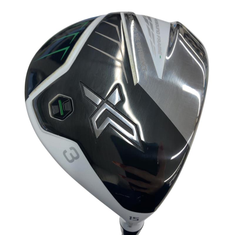 【中古】 ダンロップ XXIO(2022) eks 白いこと 3W フェアウェイウッド FW Miyazaki AX-2(FW) (フレックスSR) メンズ 成人男性用 右利き 右用 C位置づける ゴルフ野球クラブ