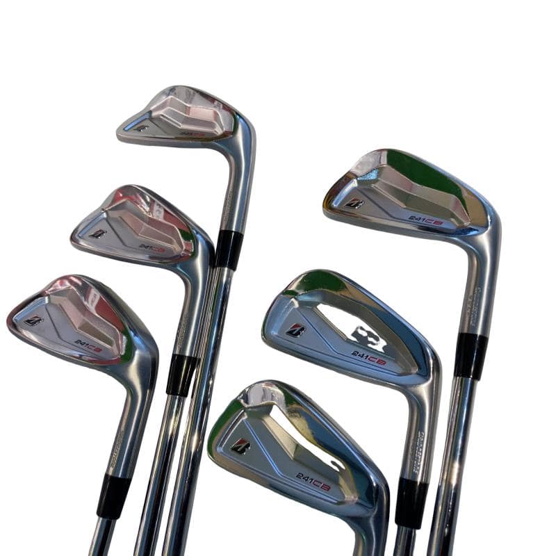 【中古】 ブリヂストン BRIDGESTONE 241CB 6S アイアン仕掛ける IR NS PRO MODUS3 TOUR120 (フレックスS) メンズ 成人男性用 右利き 右用 C価値づける ゴルフ野球クラブ