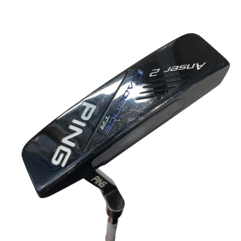 【中古】 ピン CADENCE TR Anser 2(青) 33インチ パター PT スチール (フレックスその他) メンズ 男性用 右利き 右用 Cランク ゴルフクラブ