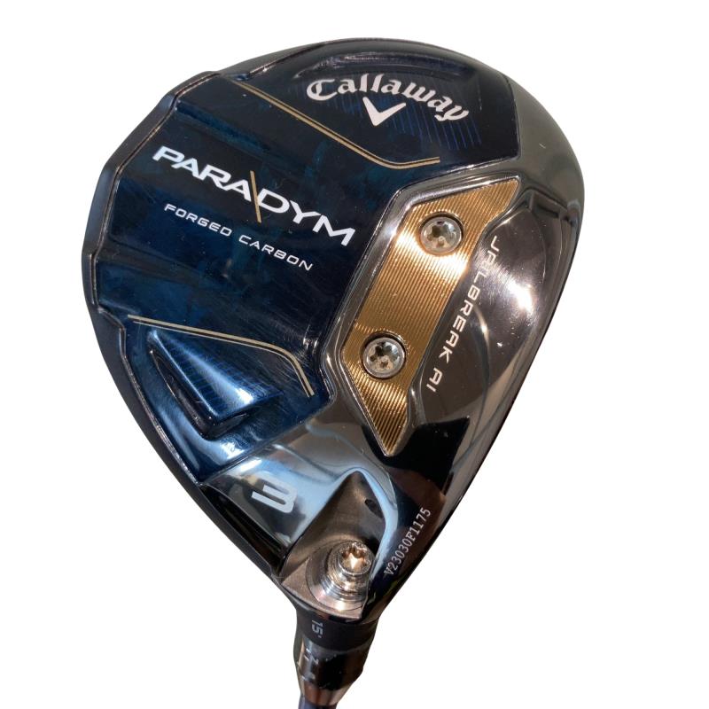 【中古】 キャロウェイ PARADYM  3W フェアウェイウッド FW 純然たる特注矢がら (フレックスS) メンズ 成人男性用 右利き 右用 C位置づける ゴルフ野球クラブ