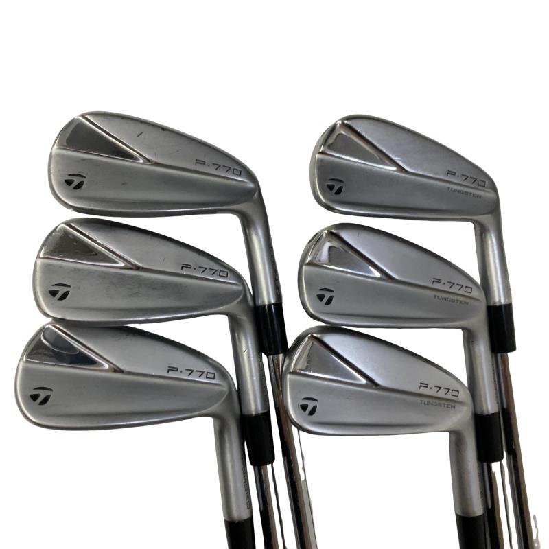【中古】 仕立て屋お手伝いさん Taylor Made P・770(2023) 6S アイアン仕掛ける IR 完全無欠特注立て坑 (フレックスS) メンズ 成人男性用 右利き 右用 C価値づける ゴルフ野球クラブ