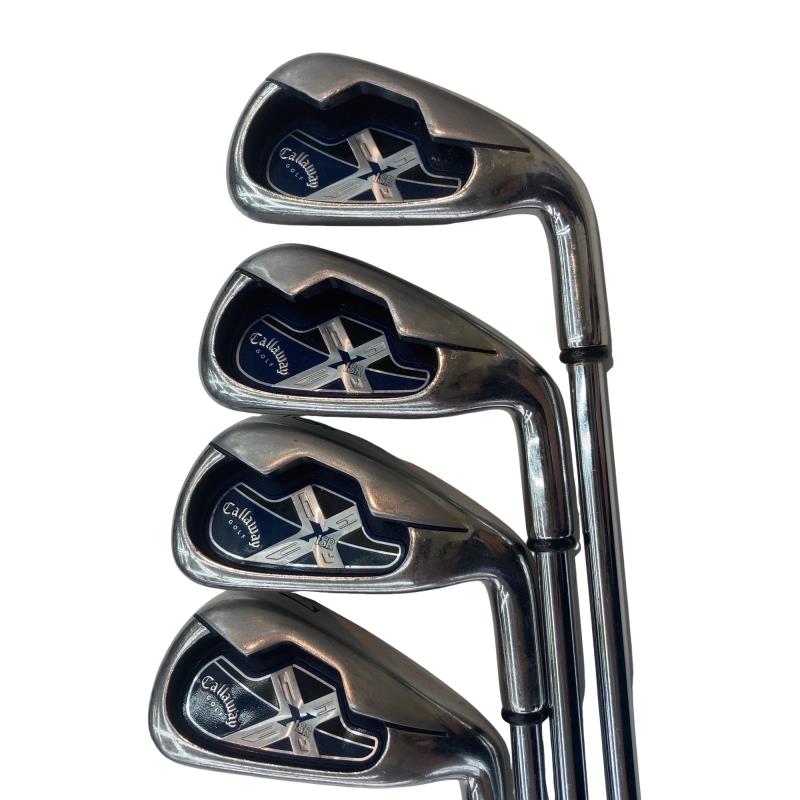 【中古】 キャロウェイ X・18R 8S USA アイアンセット IR X18 スチール (フレックスUNI) メンズ 男性用 右利き 右用 Dランク ゴルフクラブ｜ゴルフパートナー 中古クラブ店