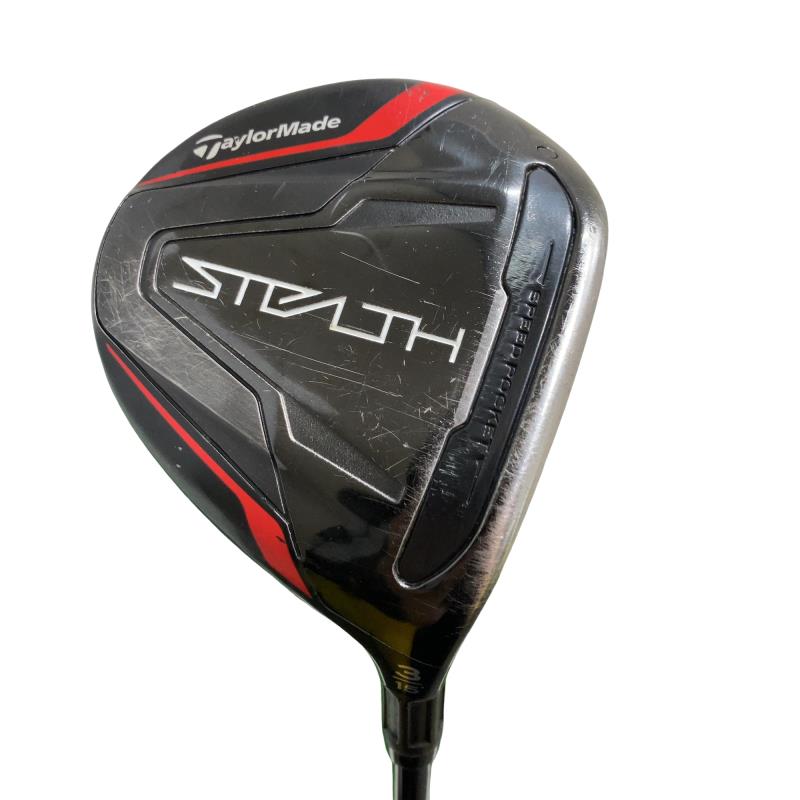 【中古】 テーラーメイド STEALTH 3W フェアウェイウッド FW TENSEI RED TM50(STEALTH FW) (フレックスS) メンズ 男性用 右利き 右用 Cランク ゴルフクラブ