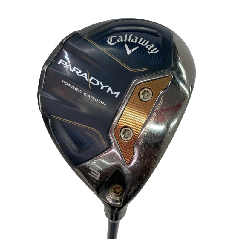 【中古】 キャロウェイ PARADYM 3W フェアウェイウッド FW VENTUS TR 5 for CW(PARADYM FW) (フレックスR) メンズ 男性用 右利き 右用 Cランク ゴルフクラブ
