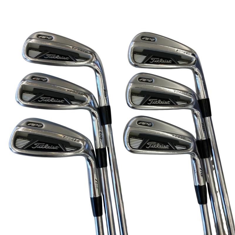 【中古】 タイトリスト Titleist AP2 710 6S アイアン書き割り IR Dynamic Gold (フレックスS) メンズ 成人男性用 右利き 右用 C位置づける ゴルフ野球クラブ