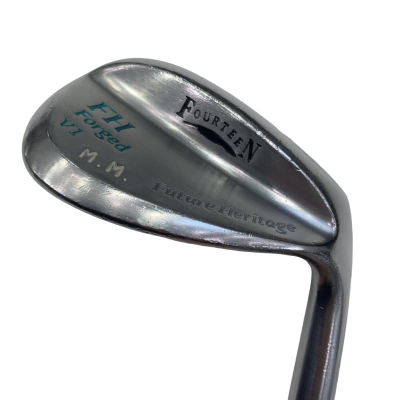 【中古】 フォーティーン FH Forged V1 ニッケルクロムメッキ 56° ウェッジ WG リシャフト (フレックスその他) メンズ 男性用 右利き 右用 Cランク ゴルフクラブ