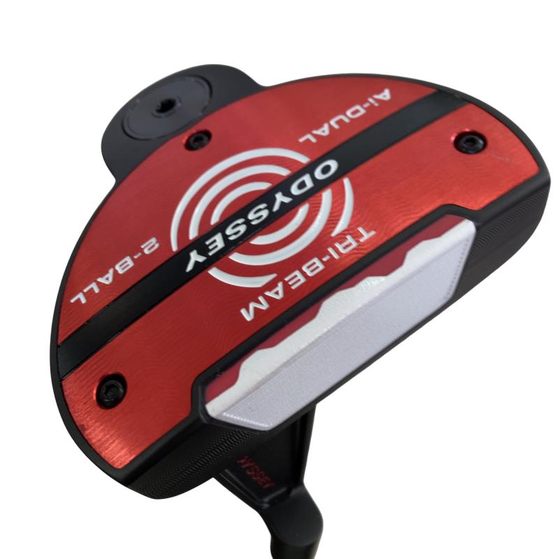 【中古】 オデッセイ Ai-DUAL TRI-BEAM 2-BALL CH 34in パター PT STROKE LAB 90 スチール写真 (フレックス余分の物) メンズ 成人男性用 右利き 右用 B価値づける ゴルフ野球クラブ