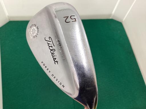 【中古】 タイトリスト VOKEY SPIN MILLED SM4 ツアークロム 52°/08° ウェッジ WG NS PRO 950GH (フレックスS) メンズ 男性用 右利き 右用 Cランク ゴルフクラブ